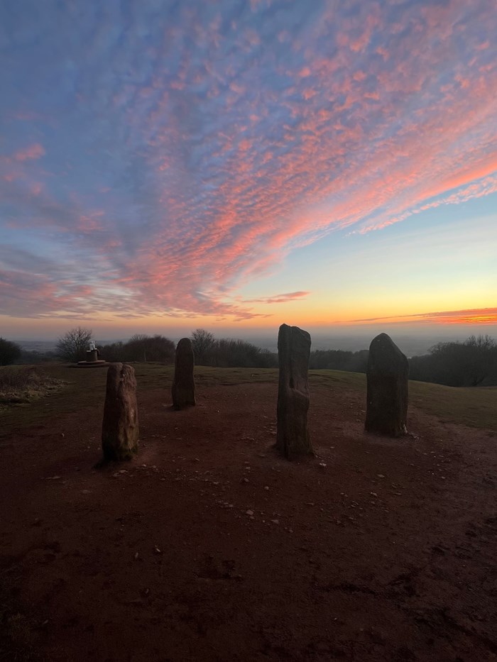 Peace at sunset 